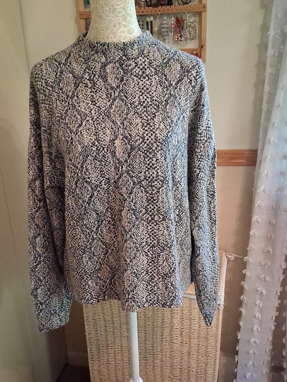 Zara Animal Print Top. Size Med
